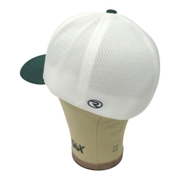 New Deal Lions L/XL Cap Back Mesh Embroidered Logo Flex Fit Trucker Baseball Hat - Picture 13 of 14